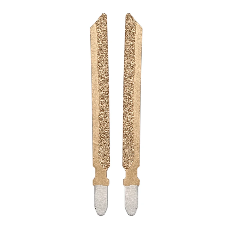 Hot 3Pcs 4 inch Vacuum Brazed Diamond Jig Saw Blade 46 Grit Cutting Granite Ceramic Marble