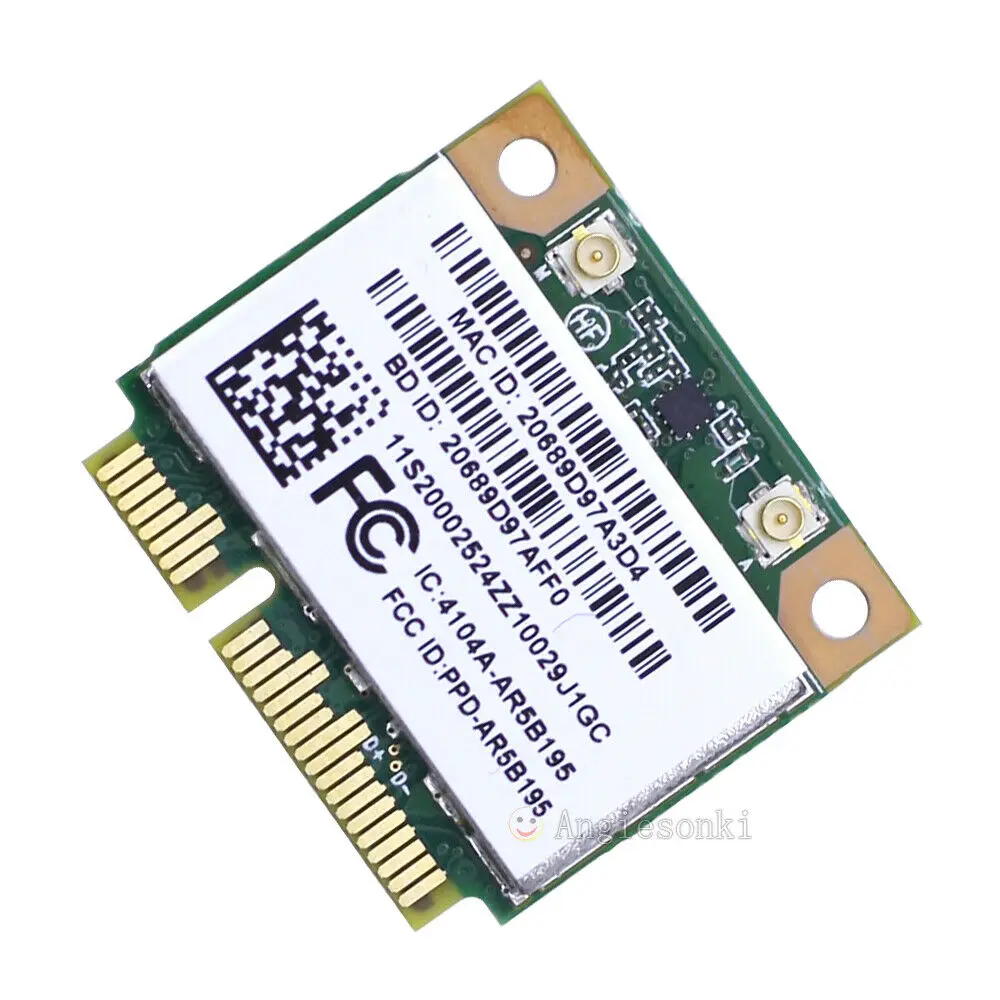 AR9285 AR5B195 Wi-Fi кард+ BT для lenovo G470 G480 G580 Y470 Z480 Z470 Z585