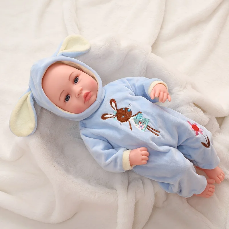 48 см Горячая младенец reborn corpo de силиконовые куклы reborn Мягкая силиконовая Кукла reborn подарок на день рождения и Рождество
