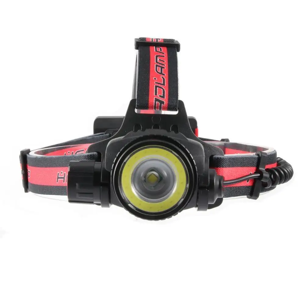Yunmai Zoom Bright T6 светодиодный налобный фонарь Тактический масштабируемый налобный фонарь Водонепроницаемый Головной фонарь фара мощный фонарь для кемпинга