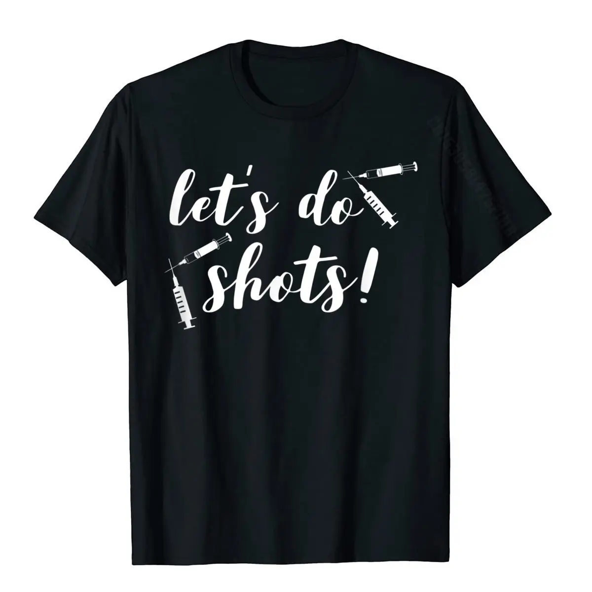 Design Printed On Tops Shirts for Men Special Summer Fall Crewneck 100% Cotton Short Sleeve Top T-shirts Funny T-shirts Vaccine Shirts for Nurses Funny ets Do Shots Pro Vaccine T-Shirt__238 black