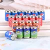 New 4pcs 1/6 Scale Miniature Dollhouse Mini  Mini Coke Beverage Bottle Soda Drinks Play Food for Blyth Doll Miniture Drink Toys 1