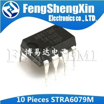 

10pcs STRA6079M DIP-7 A6079M DIP7 STR-A6079M A6079 DIP PWM Off-Line Switching Regulator ICs