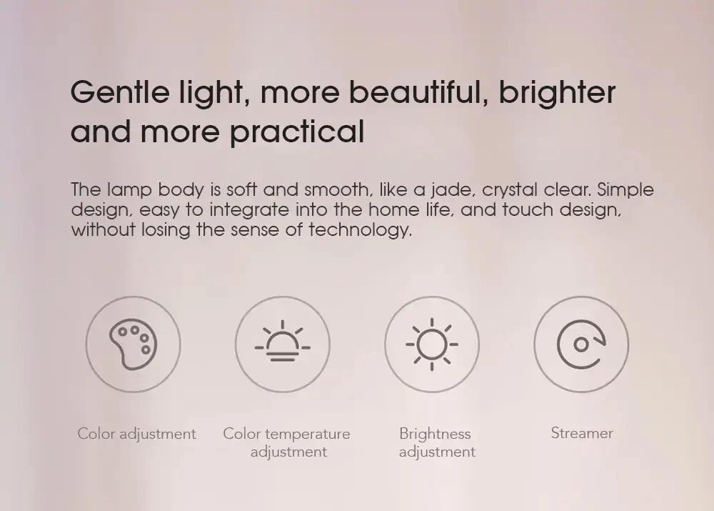 Прикроватная лампа Xiao mi jia 2, умный настольный светильник, голосовой сенсорный переключатель, управление mi home app, светодиодная лампа для Apple Homekit Siri