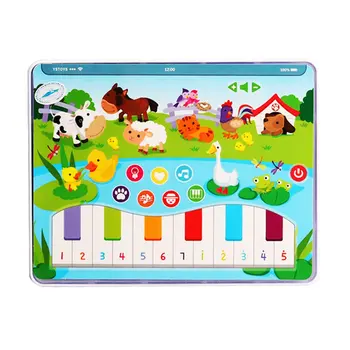 

English Language Learning Tablet Machine Educational Toys Animal Concert Print Kid's Enlightenmenting Toy