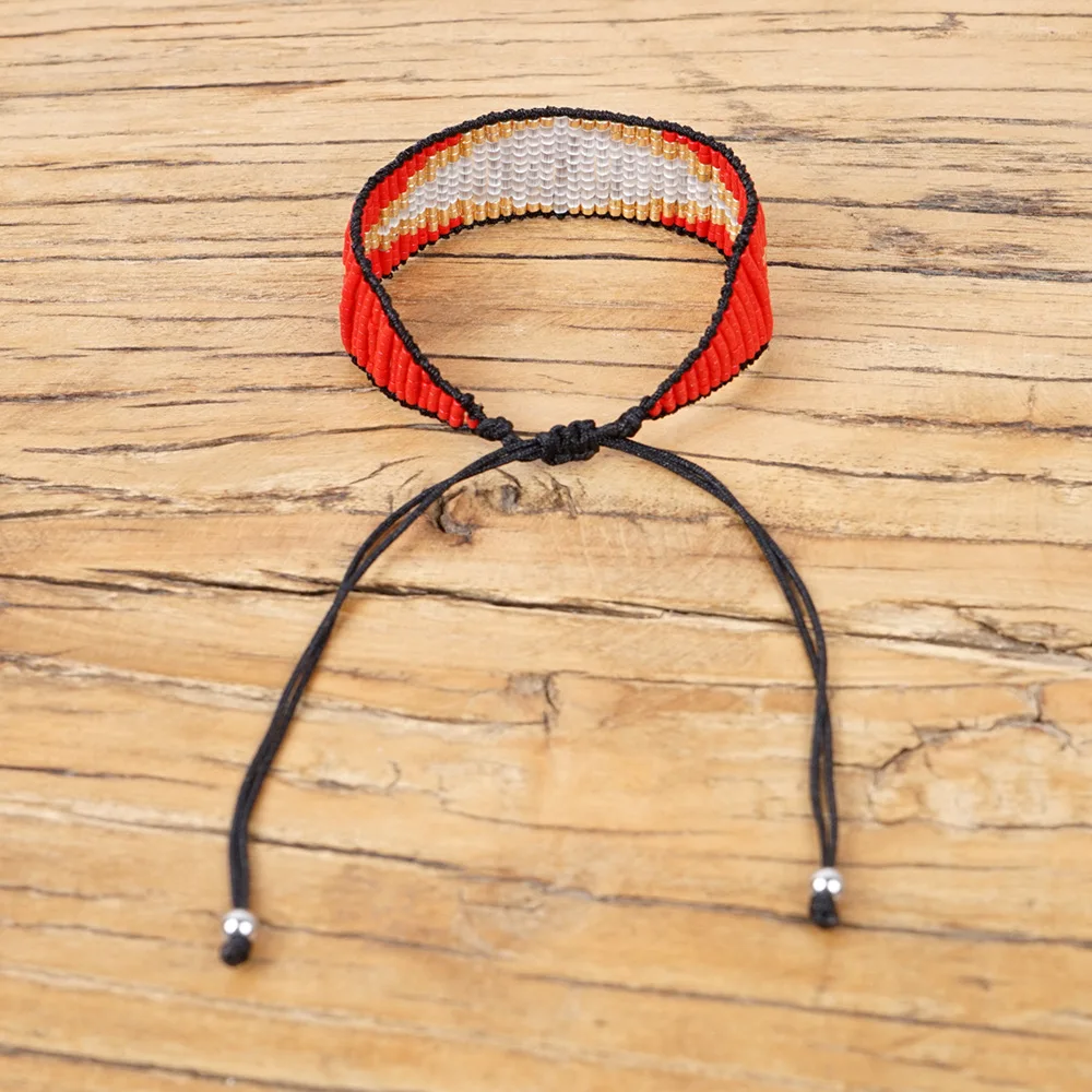 Boho MIYUKI бисер браслет женский MIYUKI Joyeria Турецкий Дурной глаз браслет Летний пляж Ювелирные изделия Браслеты Mujer ручной работы