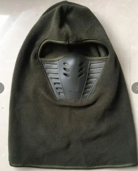 Ветрозащитные шапочки Skullies для мужчин и женщин, маска на все лицо, осенне-зимняя шапка, дышащая Флисовая Балаклава