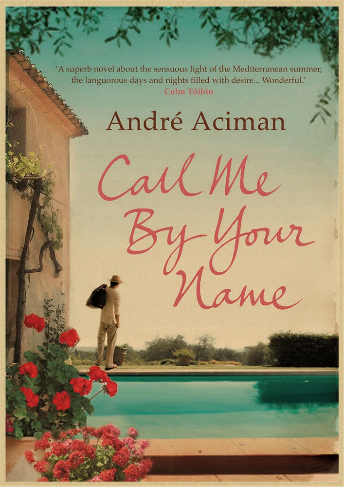 Call Me by Your Name Movie Kraft paper poster Wall Art  Wall Pictures For Living Room Decoration 