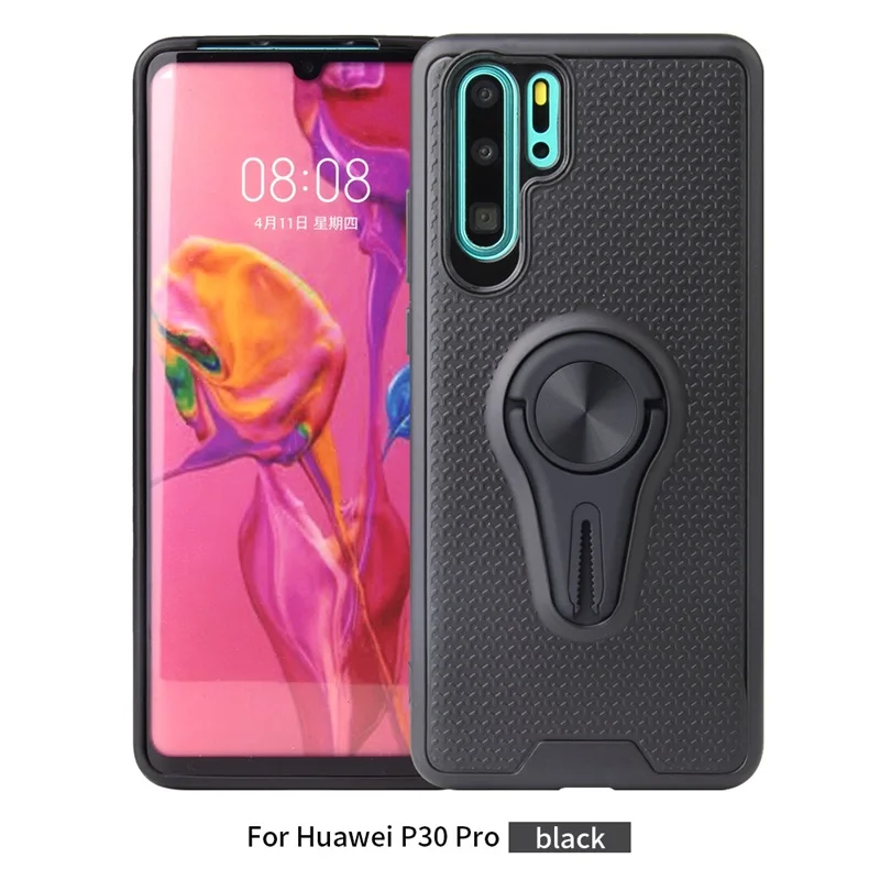 

Casing For Huawei P30 Pro Case Covers Luxury Car Air outlet Full Ring Magnetism Phone Back Shell For Huawei P30 Cover Coque Case