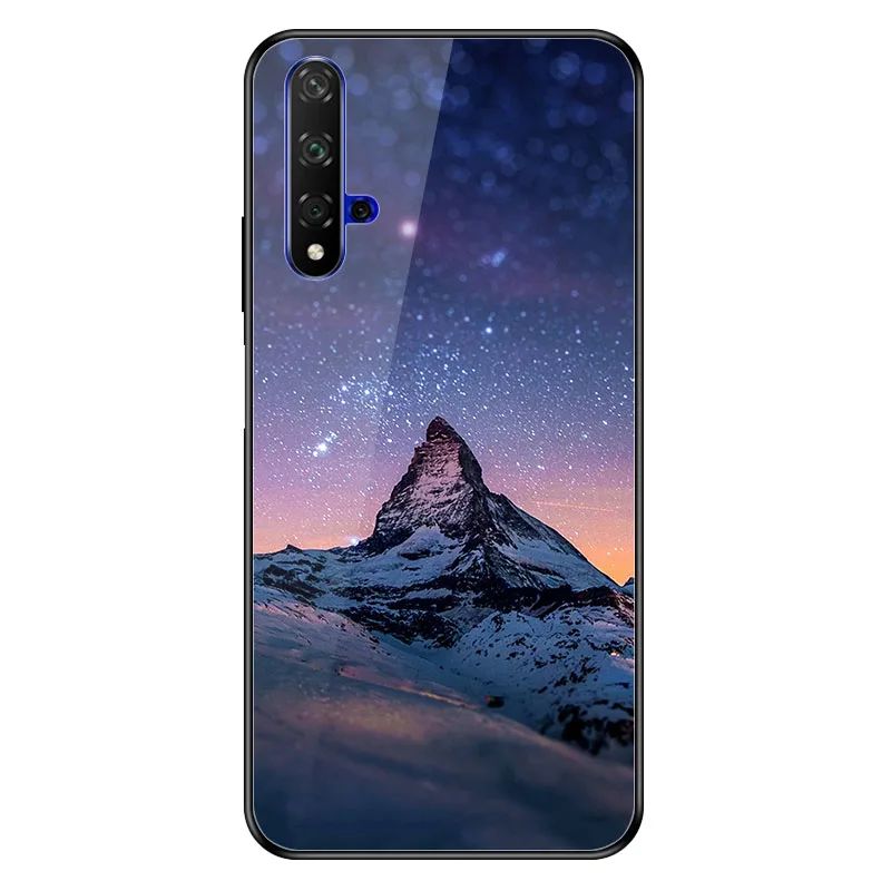 A017 Geruide для huawei honor 20 чехол, закаленное стекло honor 20 lite чехол cubierta para Для huawei honor 20 pro YAL-L41 L21 чехол - Цвет: A017