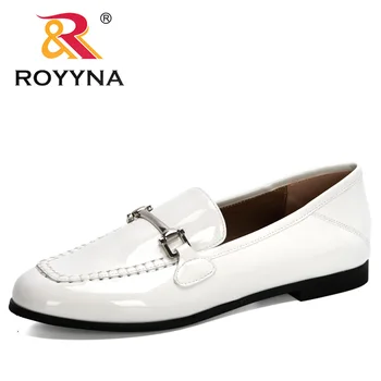 

ROYYNA 2020 New Arrival Buckle Pumps Woman Slip On Round Toe Chunky Heels Shoes Feminimo Fashion Ladies Dress Office Shoes Comfy