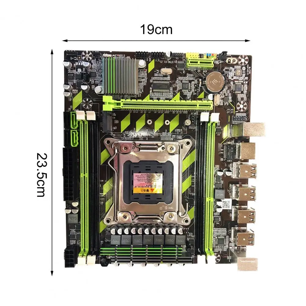 Atermiter X79g X79 Placa-mãe Lga 2011 Usb2.0 Sata3 Suporte Reg Memória Ecc e Processador Xeon e5 4ddr3 Pci-e Nvme M.2 Cabos de computador e conectores - Imagem 6