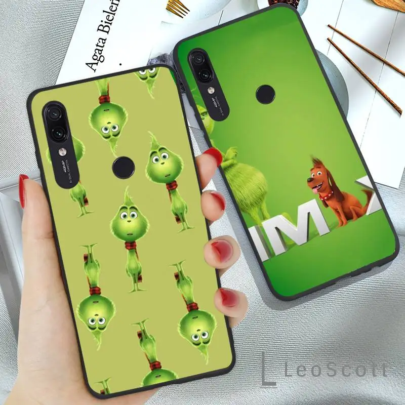 

Grinch Grinch Christmas Phone Case For Xiaomi Redmi 7 9t a3Pro 9se k20 mi8 max3 lite 9 note 8 9s 10 pro