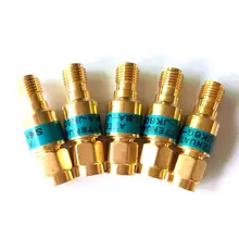Atenuador coaxial do rf de 2 w SMA-JK, c.c. a 6.0 ghz, 50ohm,1db,2db,3db,5db,6db,10db,15db,20db, 30db