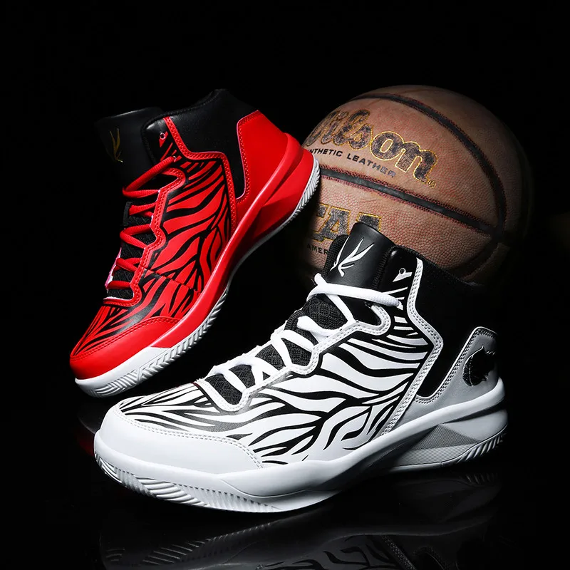 Comprar Nuevos zapatos de baloncesto de alta calidad para hombres, zapatos deportivos para parejas al aire libre, Zapatillas de Basquetbol transpirables, zapatos casuales para correr