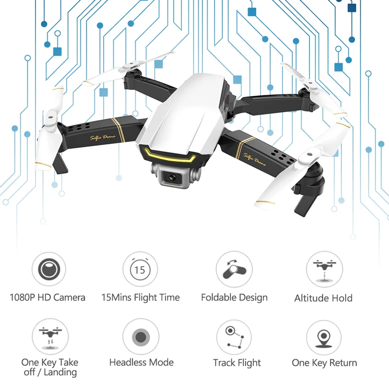 Global Drone GW89 Квадрокоптер Дроны с HD 1080P камерой RC вертолет складной wifi FPV Дрон мини Дрон X Pro RTF VS E58 E520