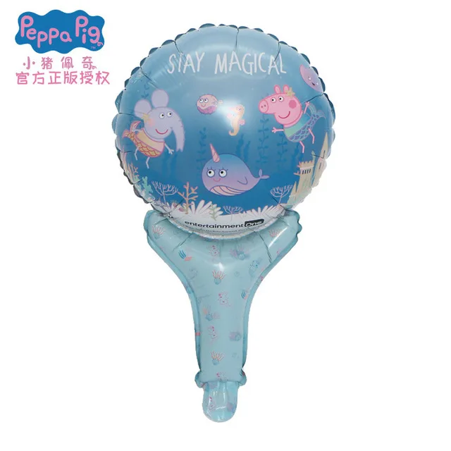 32 1 шт. 18 дюймов Peppa фигурка свиньи игрушки из воздушных шариков вечерние номер Dcorations Фольга шары игрушки Свинка Пеппа игрушки Пеппа Джордж подарок на день рождения - Цвет: 32