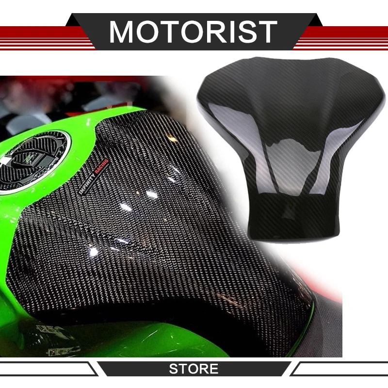 Чехол для топливного бака из углеродного волокна Ninja 400, крышка для газового обтекателя, корпус для KAWASAKI NINJA400, аксессуары для мотоциклов