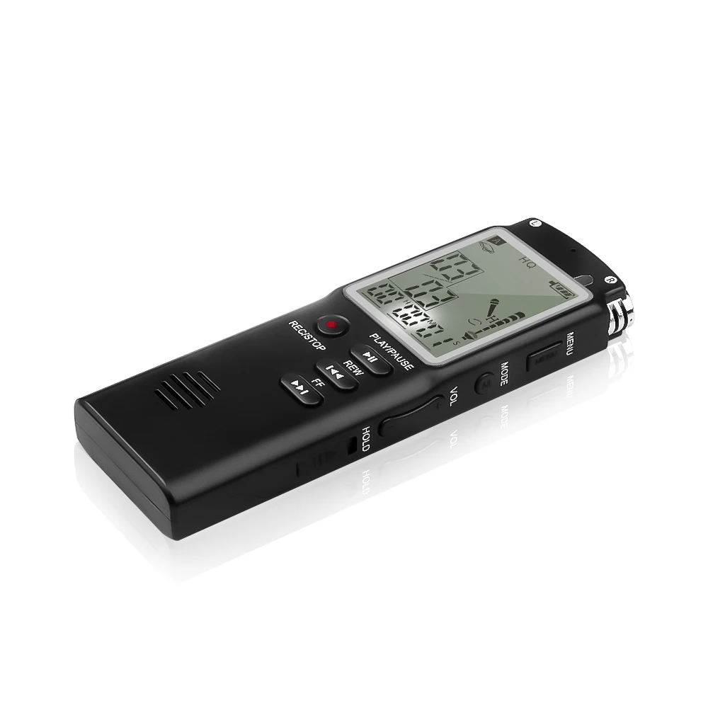 Kebidumei 8 Гб диктофон USB Профессиональный 96 часов диктофон цифровой Аудио Диктофон с WAV MP3 плеером