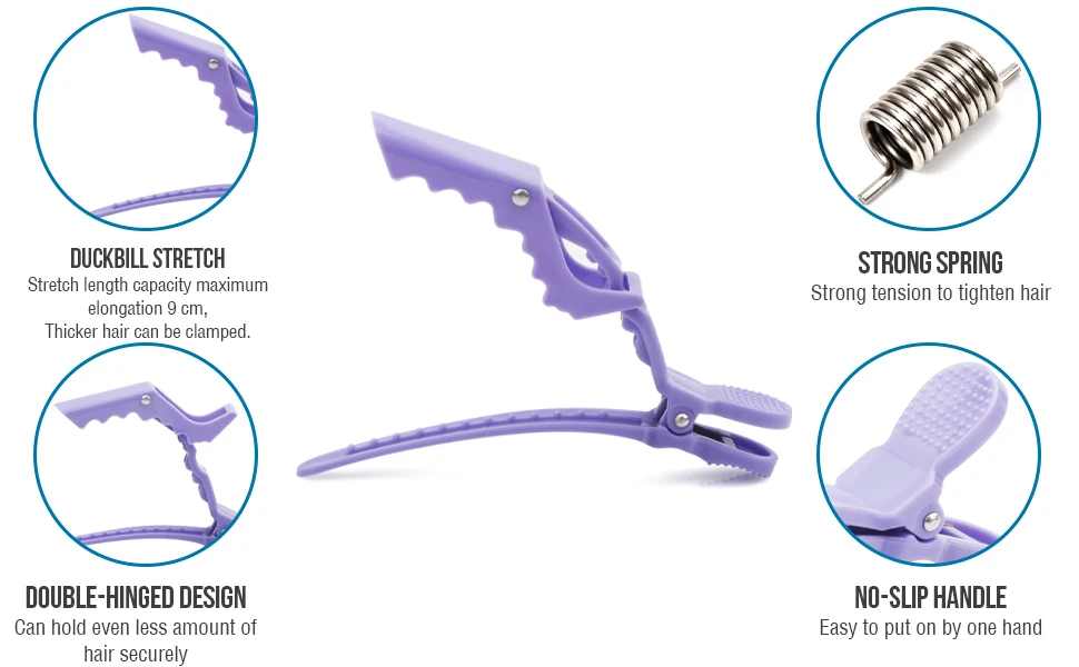 alligator clips for hair