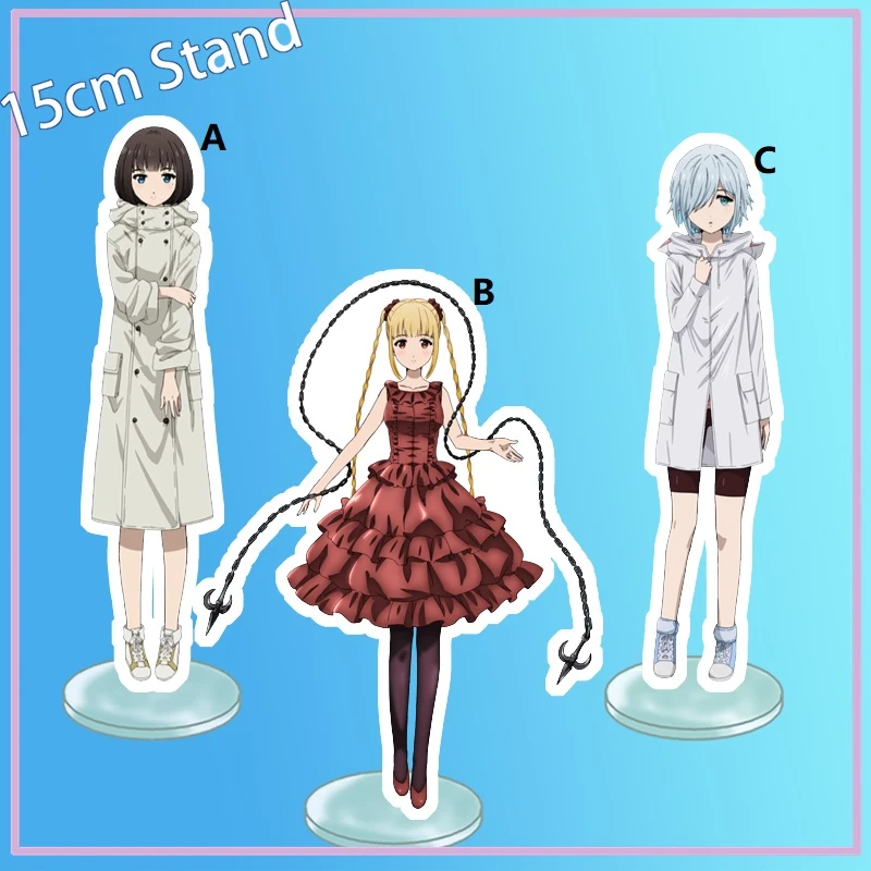 Darwin's Game Sudou Kaname Karino Shuka Anime Acrylic Stand Figure Display  15cm - Key Chains - AliExpress