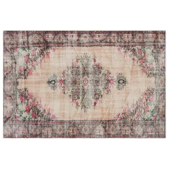 

Handmade Natural Vintage Turkish Area Rug 150x230 Cm-4'11''X7'7''