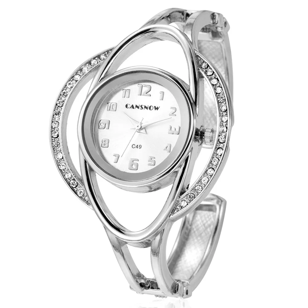 Luxury Women's Bracelet Watches Crystal Small Dial Fashion Quartz Watch Gold Silver Gift for Women Reloj Mujer