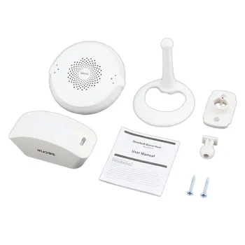 

Doorbell Alarm Host Welcome Security Burglar Alarm System 1 Sensor and 1 Receiver Ideal for Businesses and Homes