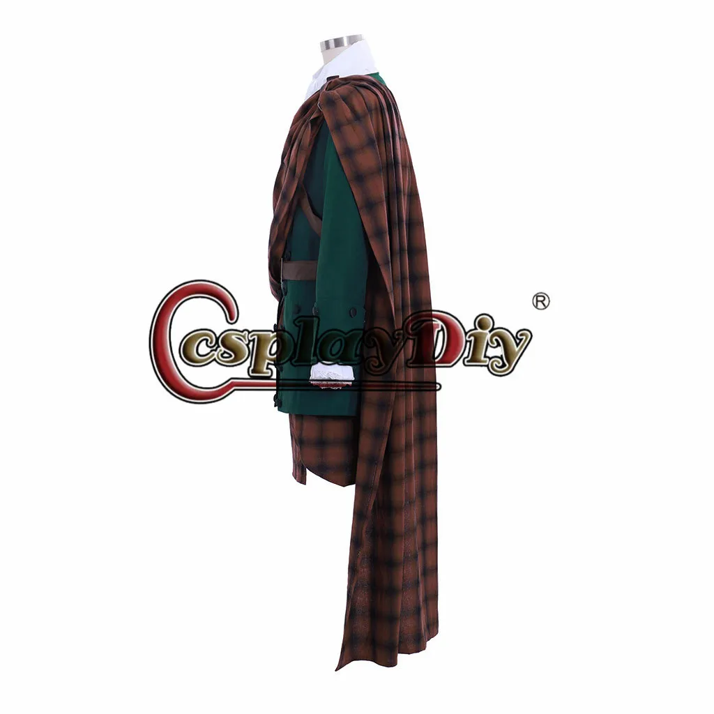 Косплей diy Индивидуальный заказ Outlander Джейми Фрэйзер косплей костюм Взрослый наряд на Хэллоуин D1023