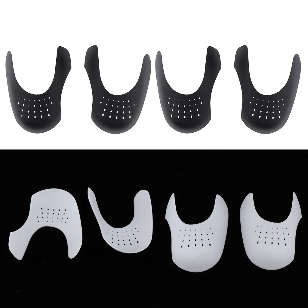 

Protector Universal - Pack of 4 Pairs - Against Shoes Creases Toe Box, Non-slip & Breathable - Large