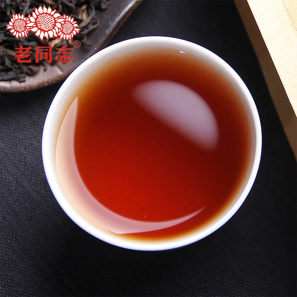 YUNNAN LAOTONGZHI Haiwan 2018 Pu erh AAA Yunnan созревший пуэр 500 г| |