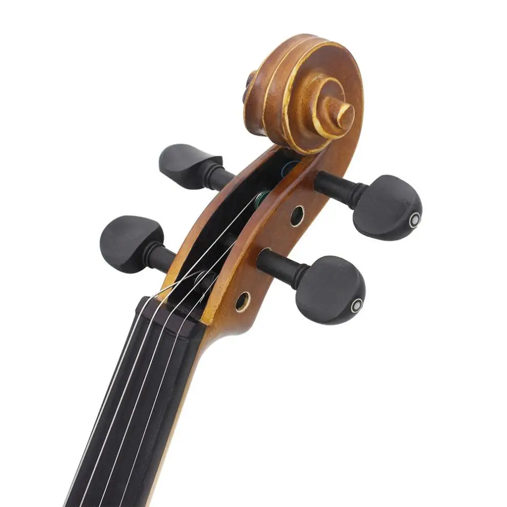 Cello Support Parts Professional Ebony Wood Tuning Peg for Violoncello