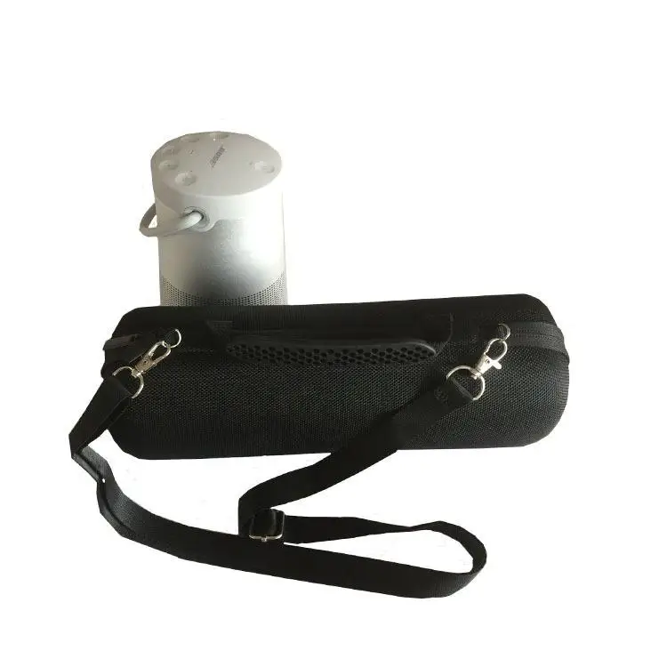 Travel Case Shockproof Headphones Storage Bag for Dr BOSE Soundlink Revolve and Bluetooth Speaker Extra Space for Plug Cables