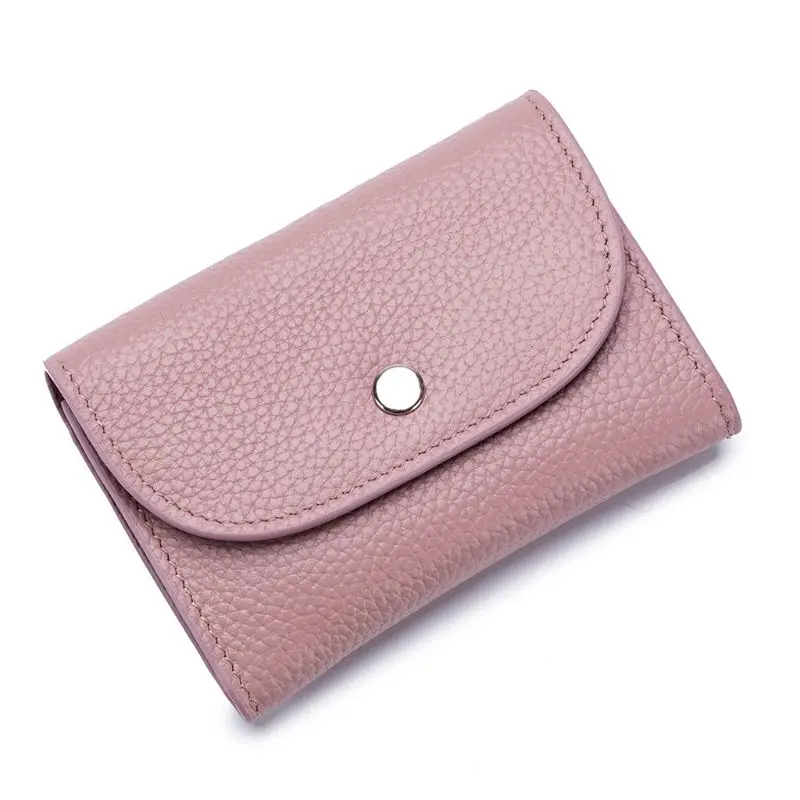 

Genuine Leather Vintage Women Purse Wallet Coin Key Holder Case Change Pocket