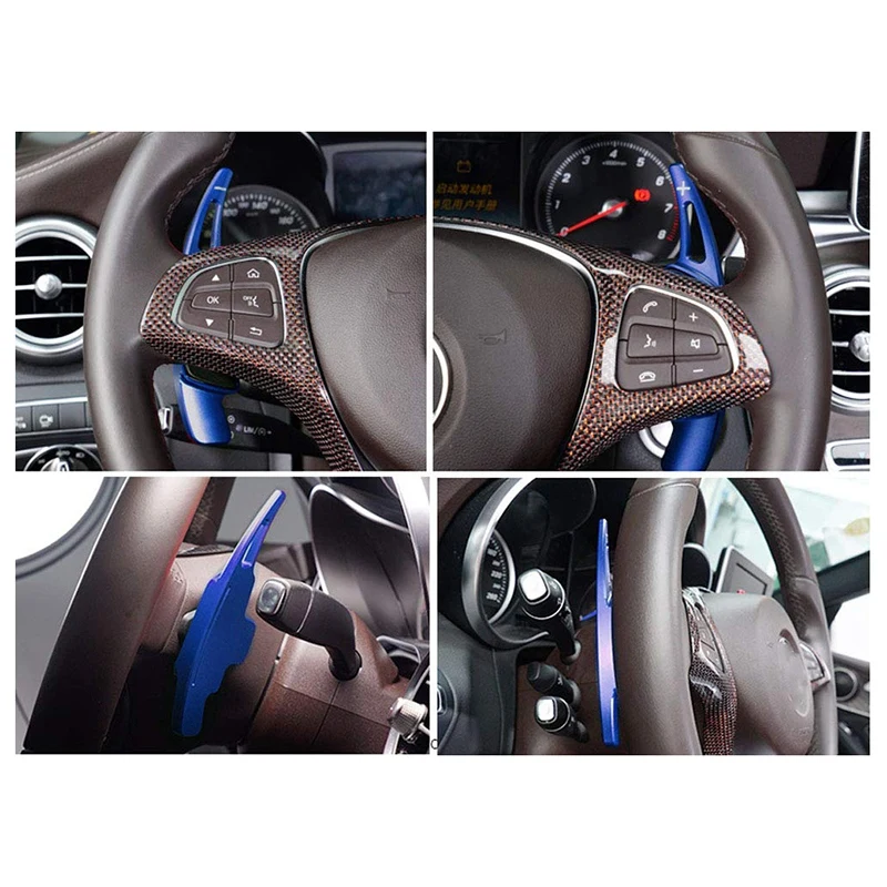 Paddle Shifter расширение для Mercedes Benz алюминиевый сплав сдвиг лезвие для гребного колеса для a B C CLA CLS E G GL gla GLC GLE GLS Metris S