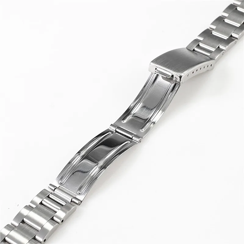 19mm 20mm Stainless Steel Oyster Band For Seiko Sxns80 Snxs79 Seiko 5 Snxs79k Snxs77k Snxs73 Casio