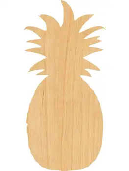

Pineapple 1 Wooden Laser Cut Out Shape - Great for Crafting - Hobbyist - D.I.Y. Projects