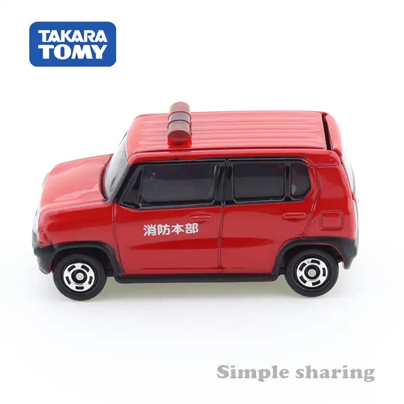 Contemporary Manufacture Tomica No 106 Suzuki Hustler Fire Command Vehicle 1 58 Takara Tomy Com