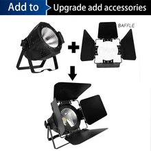 Светодиодный Par 100 Вт/200 Вт COB лампа с дверцами сарая Dmx контроллер сценического освещения для Dj стенда рынка дискотеки церкви/сада эффект освещения