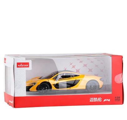 56700Y with box 1:24 высокое моделирование Dicast McLaren P1 модель машины из сплава игрушечные гоночные автомобили для детей игрушки для детей Подарки - Цвет: 56700Y with box