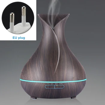 

400ML Household Bedroom Diffuser LED Lights Ultrasonic Sleeping Remote Control Electrical Office Essential Oil Air Humidifier
