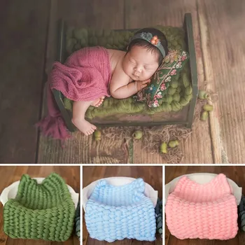 

Newborn Photography Props Photography Mat 45x31cm Baby Prop Photo Prop Baby Studio Fotografia Square Carpet Accessori Pose Shoot