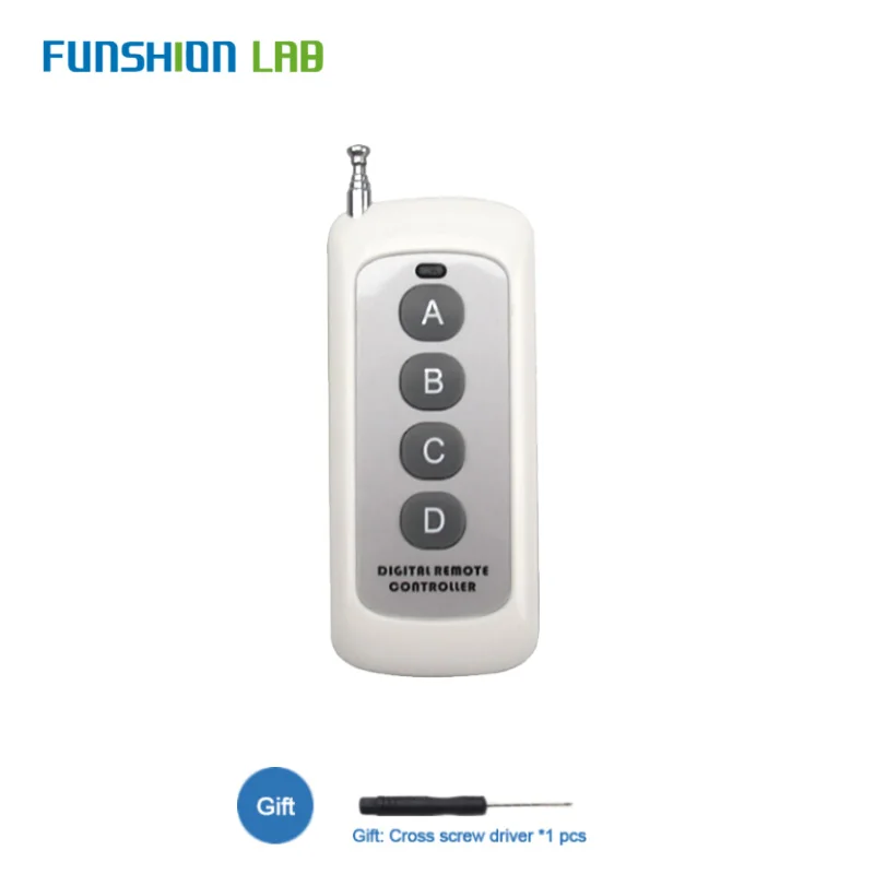 433 МГц Универсальный беспроводной Радиочастотный пульт дистанционного