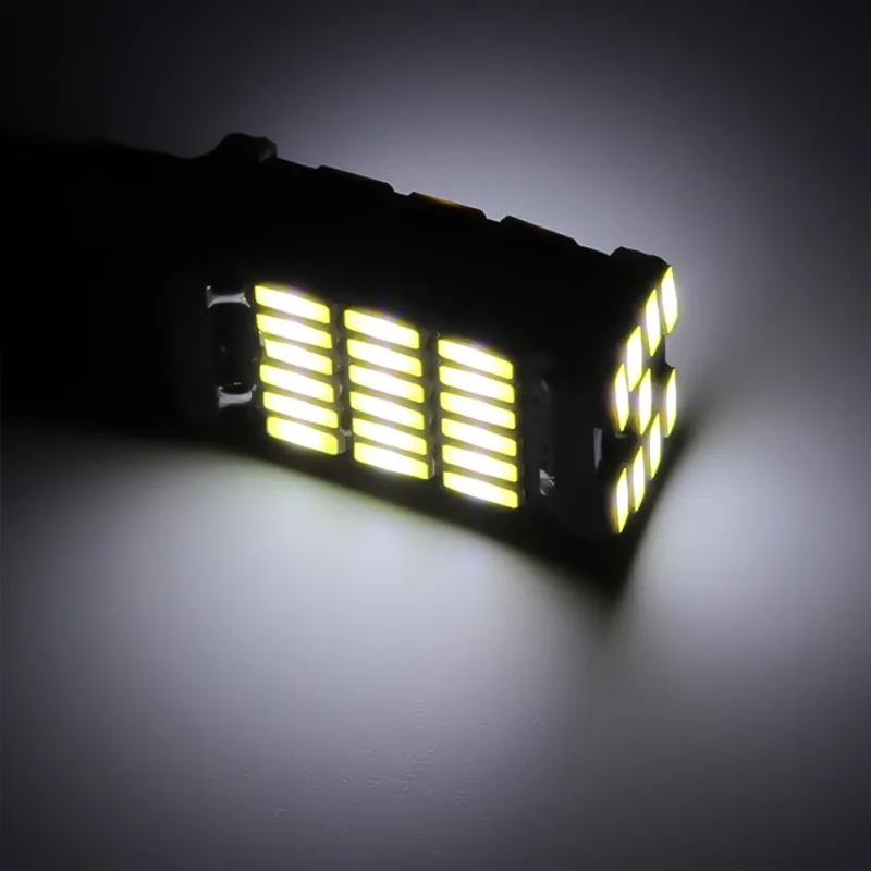 Чрезвычайно яркий светодиодный резервные лампочки без ошибок T15 4014 45smd для резервного копирования заднего света