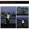 Highlight Reflective Straps Night Work Security Running Cycling Safety Reflective Vest High Visibility Reflective Safety Jacket ► Photo 3/6