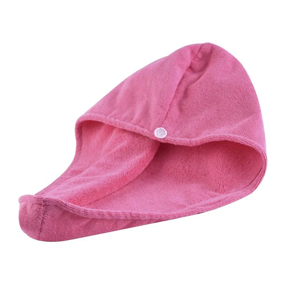 Microfiber Bath Towel Hair Fast Dry Quick Drying Lady Bath Towel Soft Shower Cap Hat For Lady Man Turban Head Wrap Bathing Tools