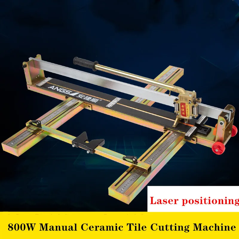 800 Вт ручной керамический машина для резки плитки Керамическая плитка Толкатель и наземная машина для резки плитки