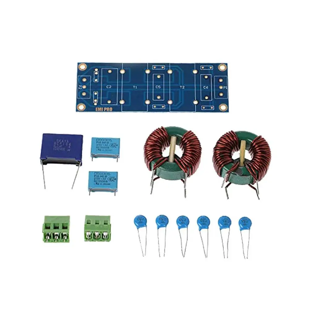 3900 Вт Emi 18A высокочастотный Фильтр мощности усилитель низкой частоты Комплект фильтров питания для усилителя динамика Комплект фильтров мощности
