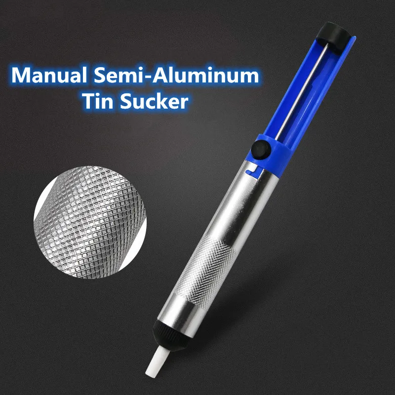 Caliente de Metal de aluminio bomba de succión de soldadura tonto pluma eliminación desoldador de soldadura al vacío herramientas