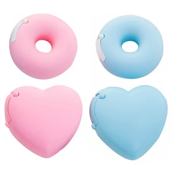 

2pcs Tape Cutter Lovely Creative Cartoon Portable Tape Holder for Office